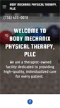 Mobile Screenshot of bmxtherapy.com